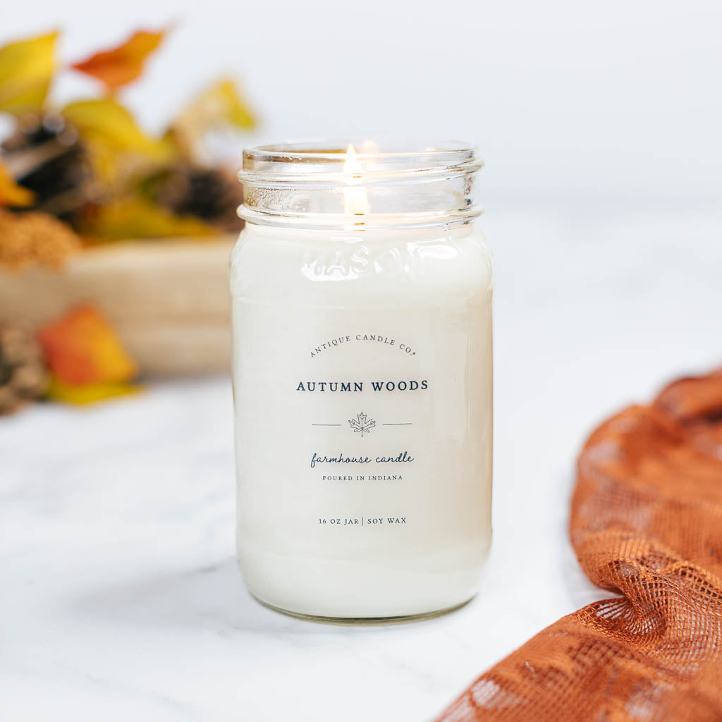 Autumn Seasonal Wooden Wick Candles – Santa Fe Soap Ranch