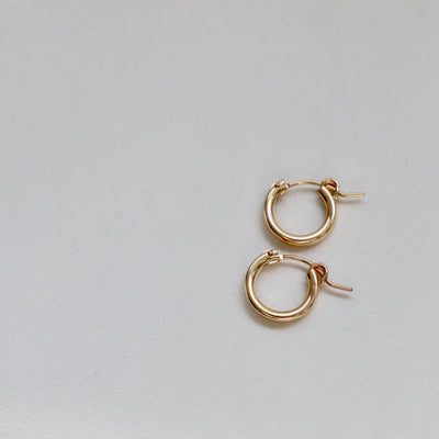 Small Gold Filled Hoop Earrings