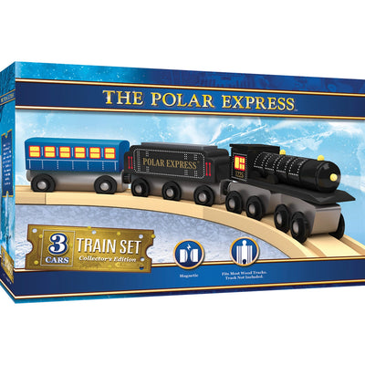 Polar Express Wood Toy Train Set (3 pieces)