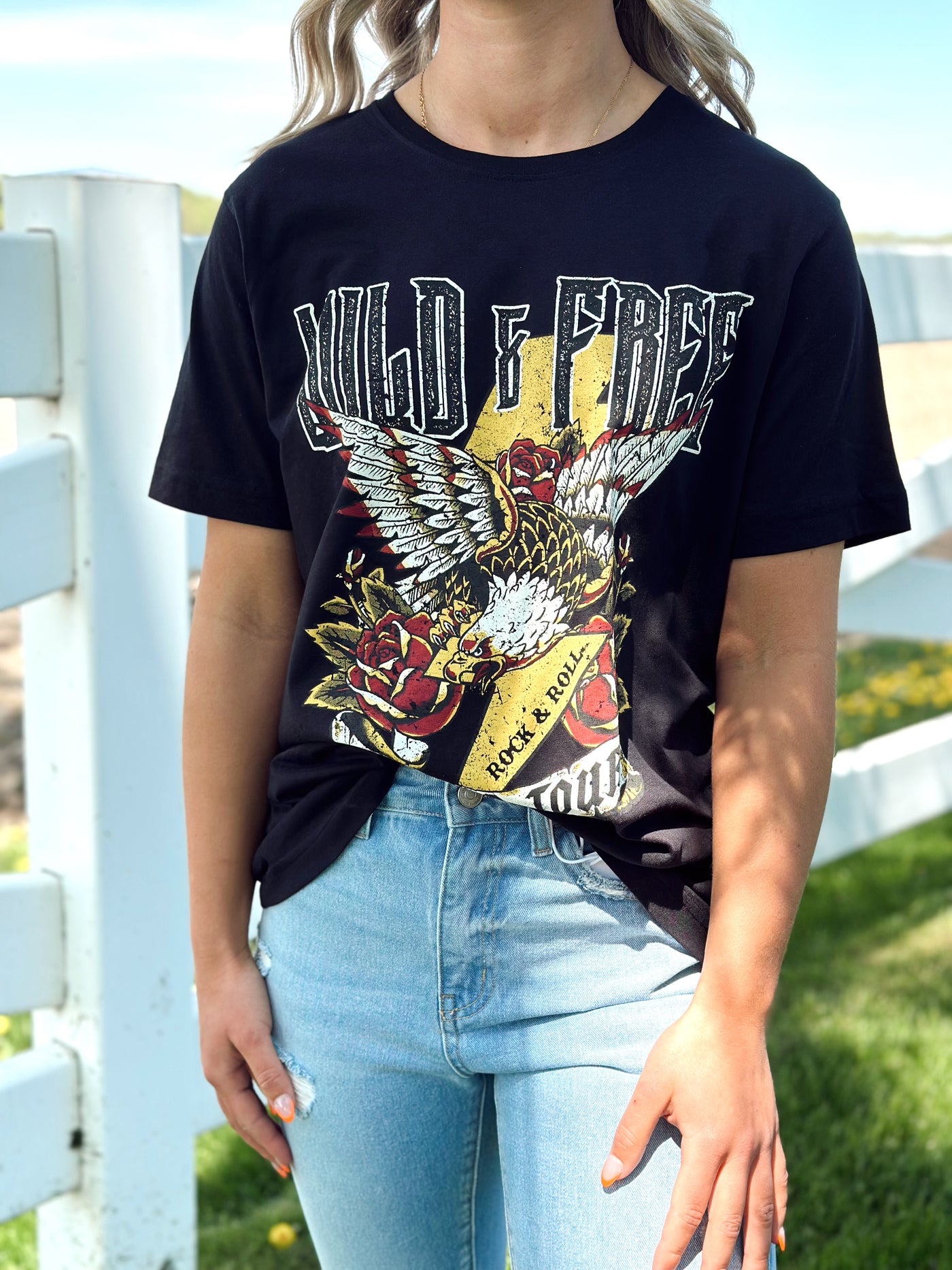 Wild & Free Graphic T-Shirt