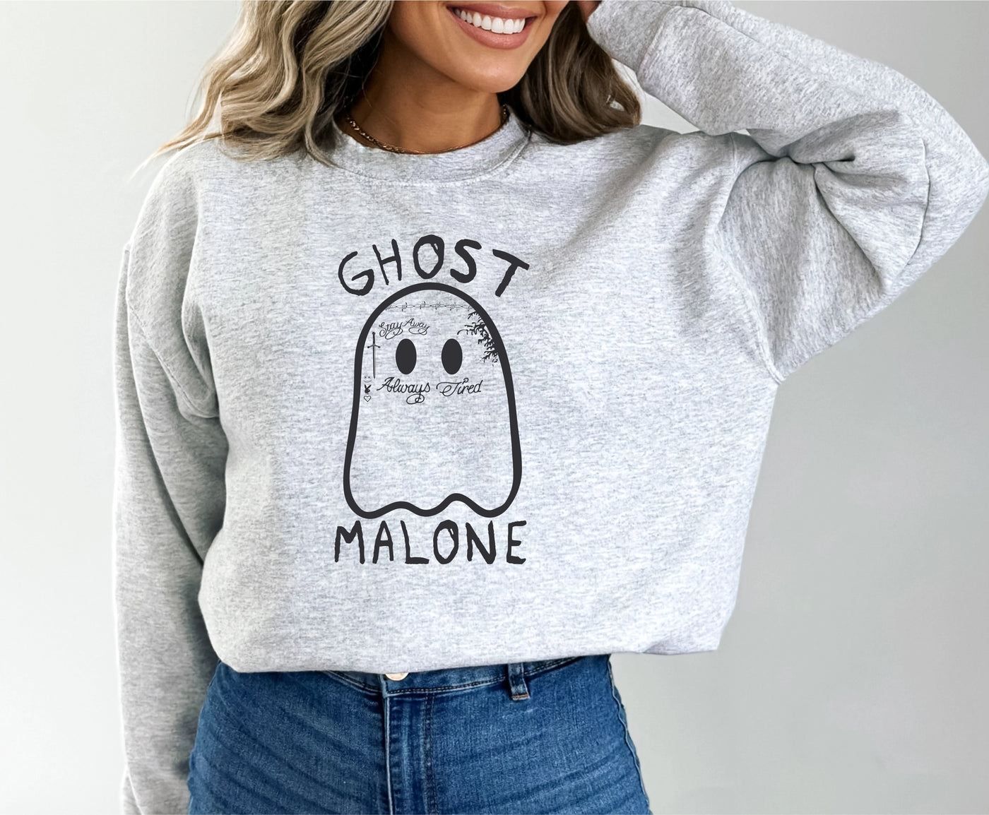 Ghost Malone Crewneck