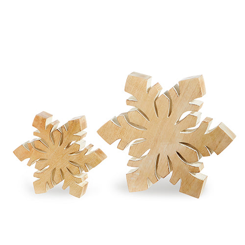 Decorative Wood Snowflakes