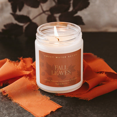 Fall Leaves Soy Candle