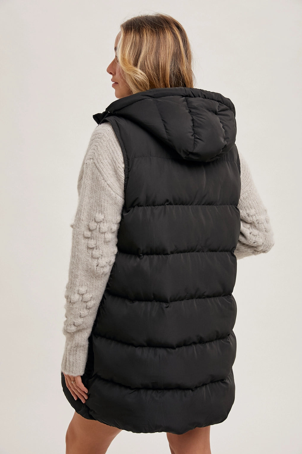 Hooded Down Puffer Vest