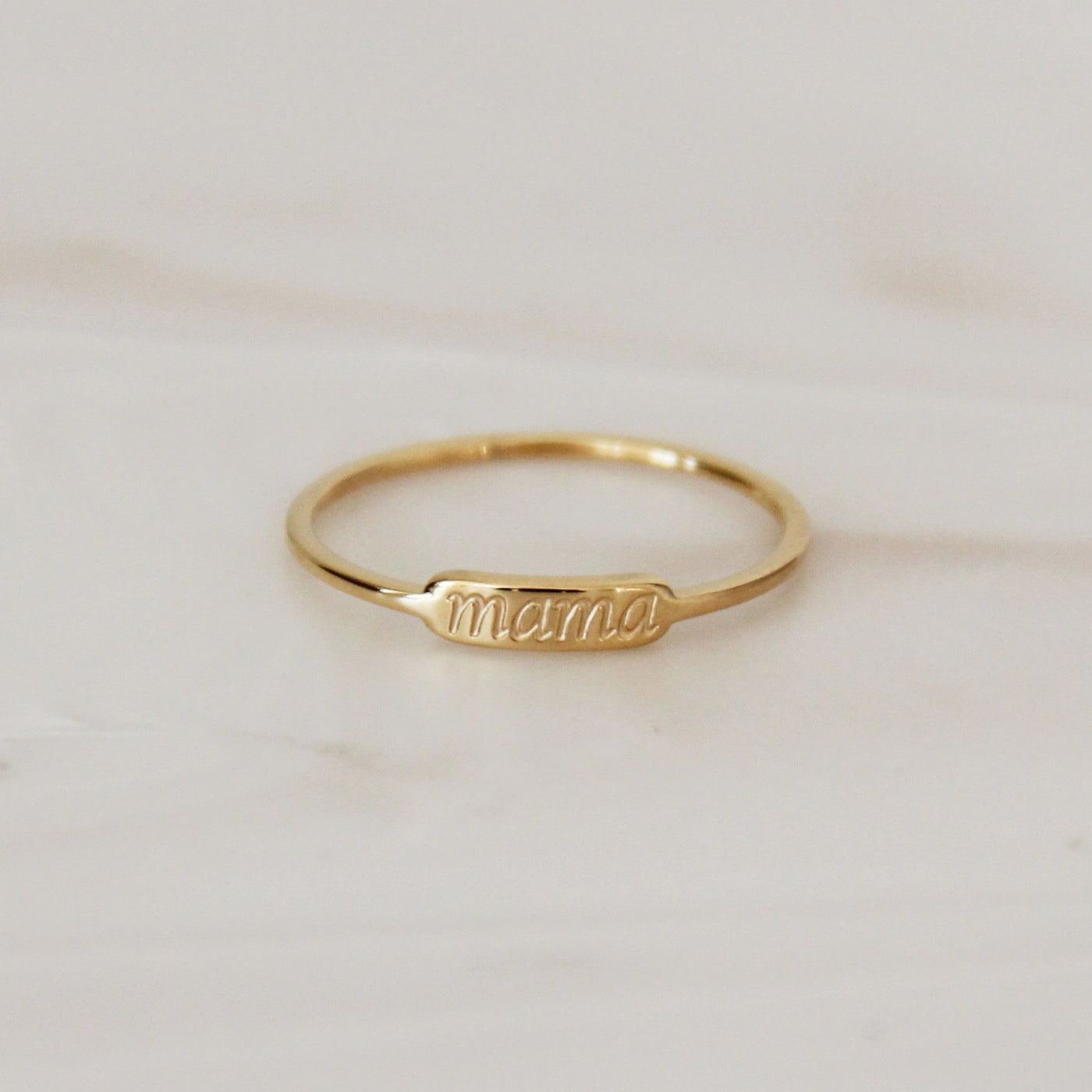 Gold Mama Ring
