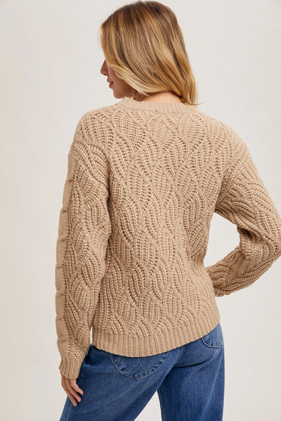 Twisted Knit Sweater