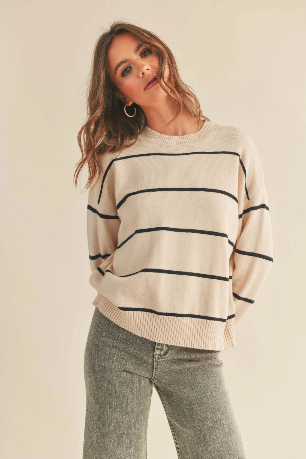 Thin Striped Sweater