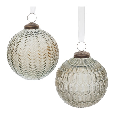 Glass Ball Ornaments with Design