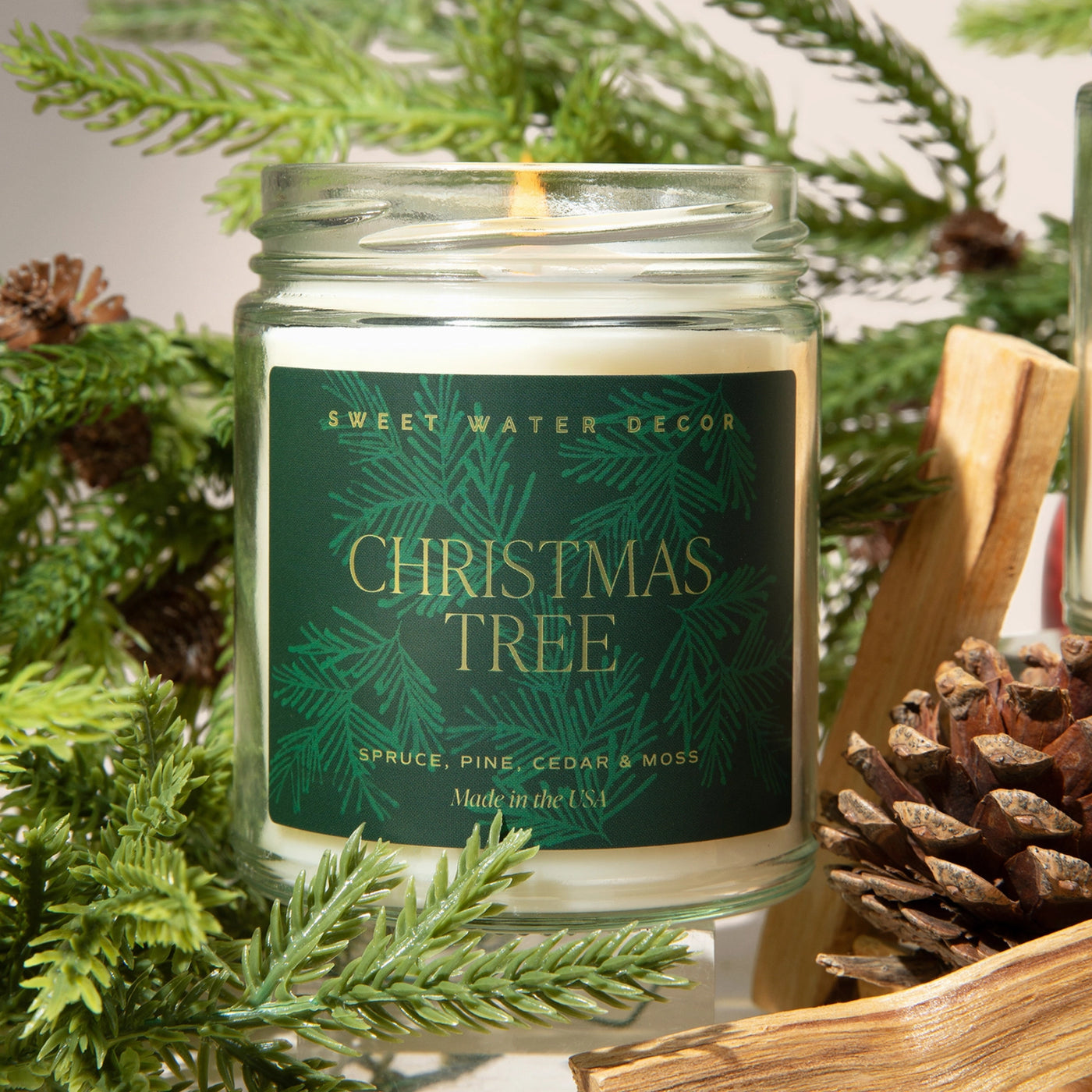 Christmas Tree Soy Candle