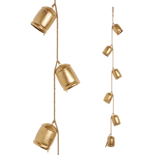 Gold Bell Garland