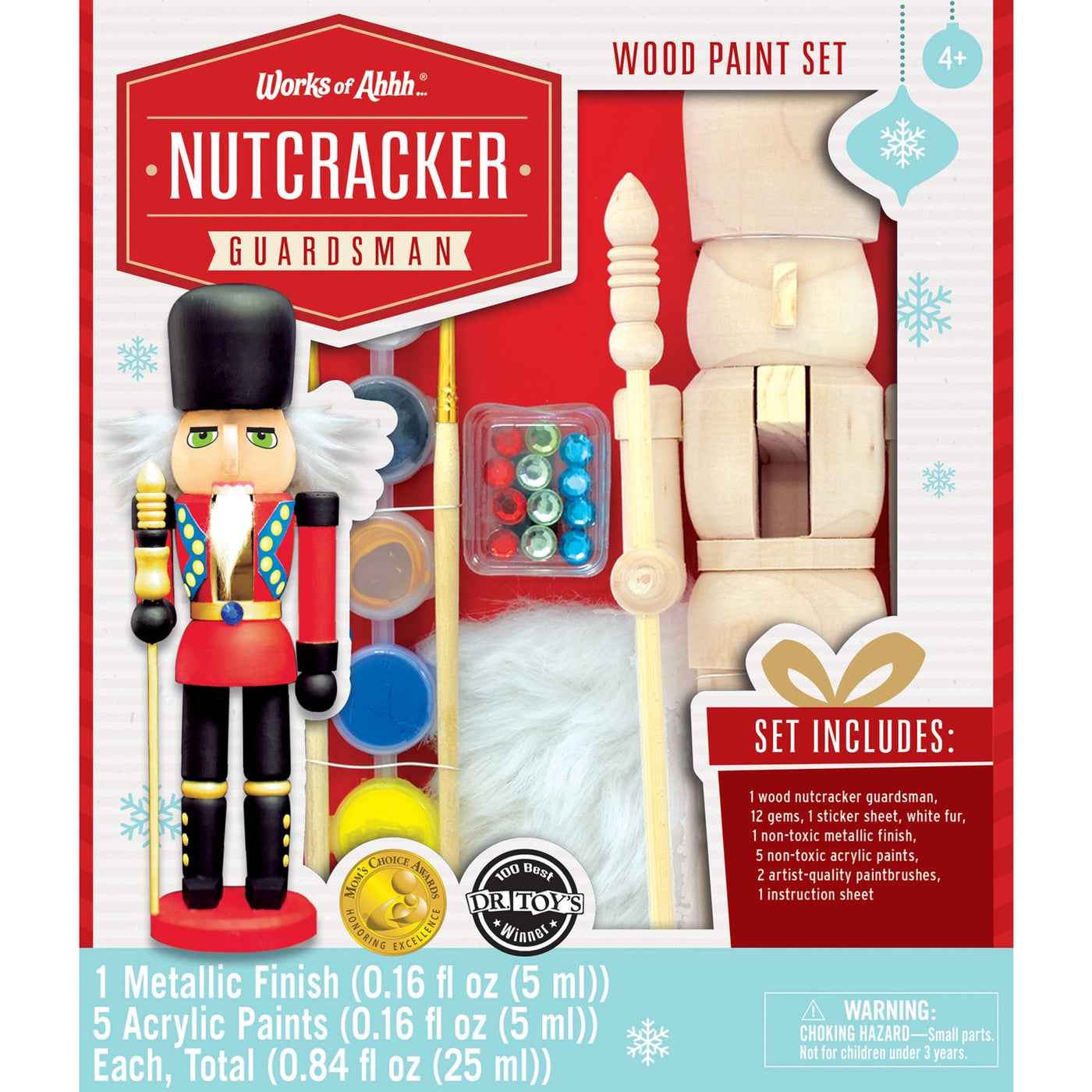 Nutcracker Guard - Holiday Wood Paint Kit
