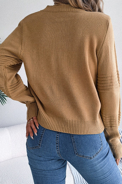 Khaki Knit Sweater