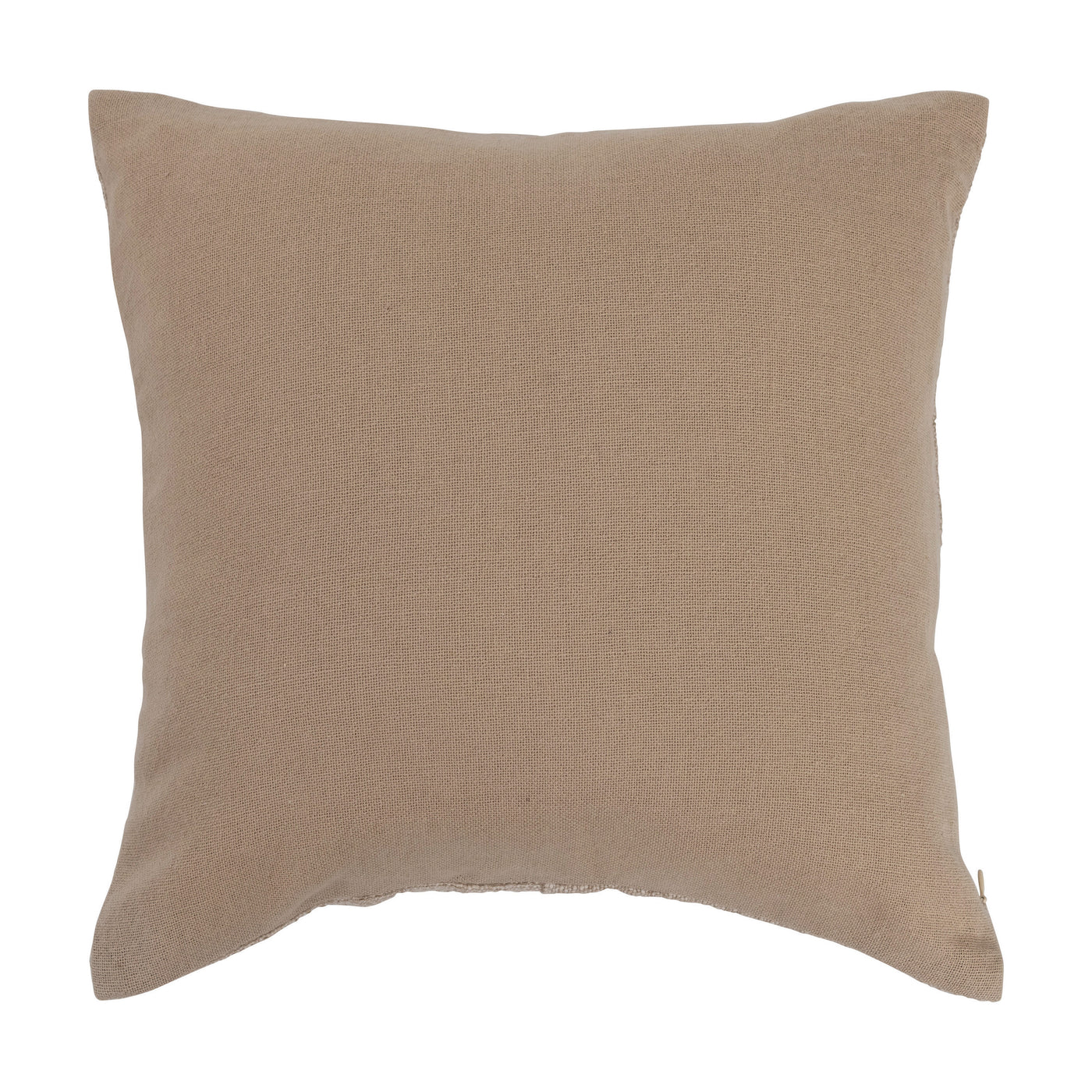 Woven Linen Blend Throw Pillow