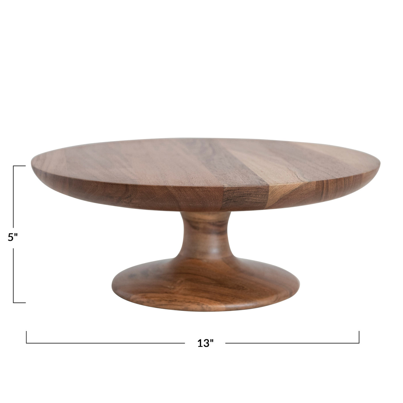 Natural Wood Pedestal