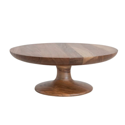 Natural Wood Pedestal