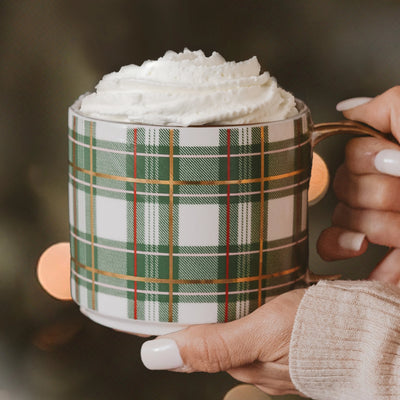 Christmas Plaid Coffee Mug