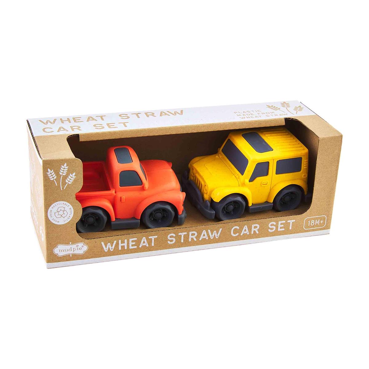 Orange Toy Car Set