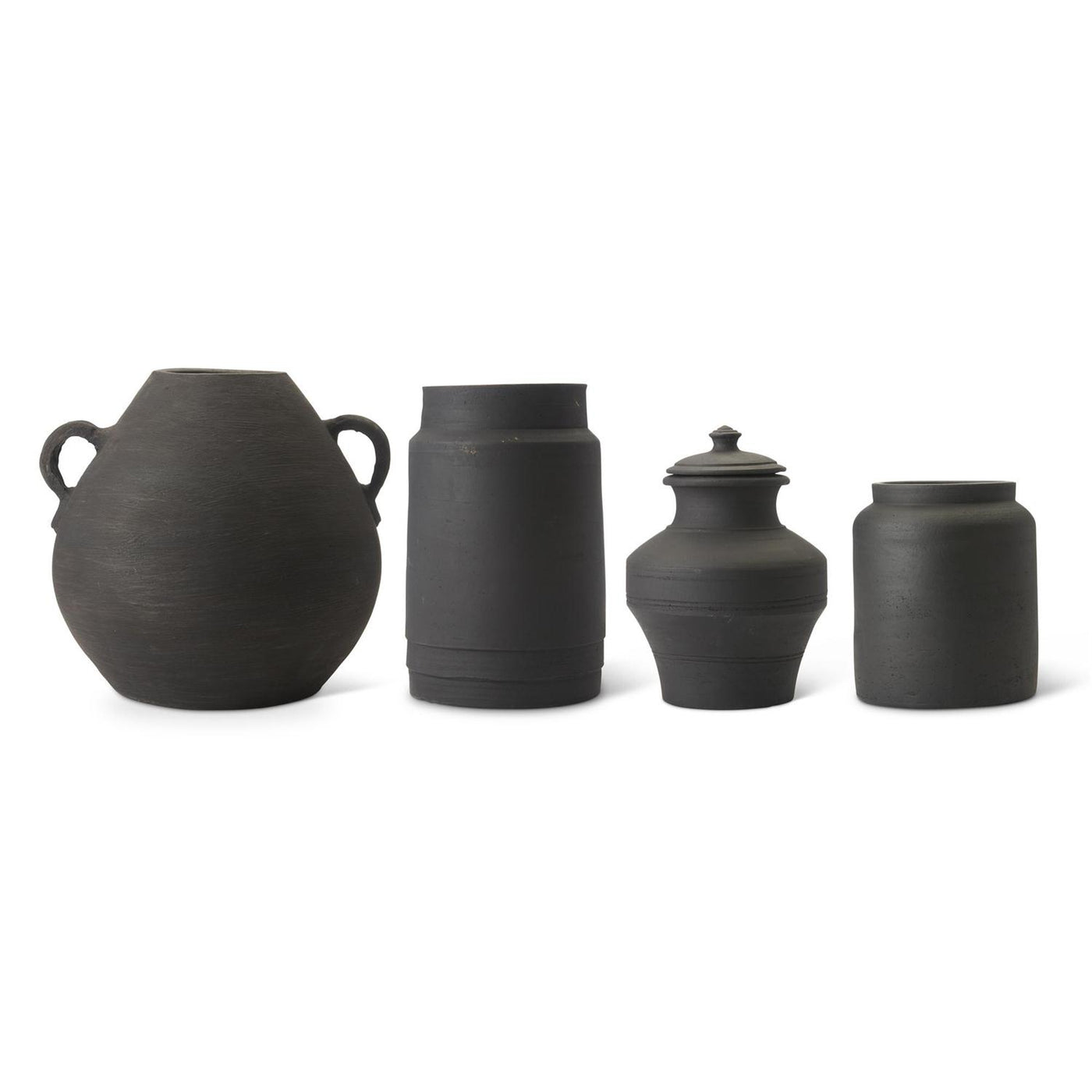 Black Terracotta Pots