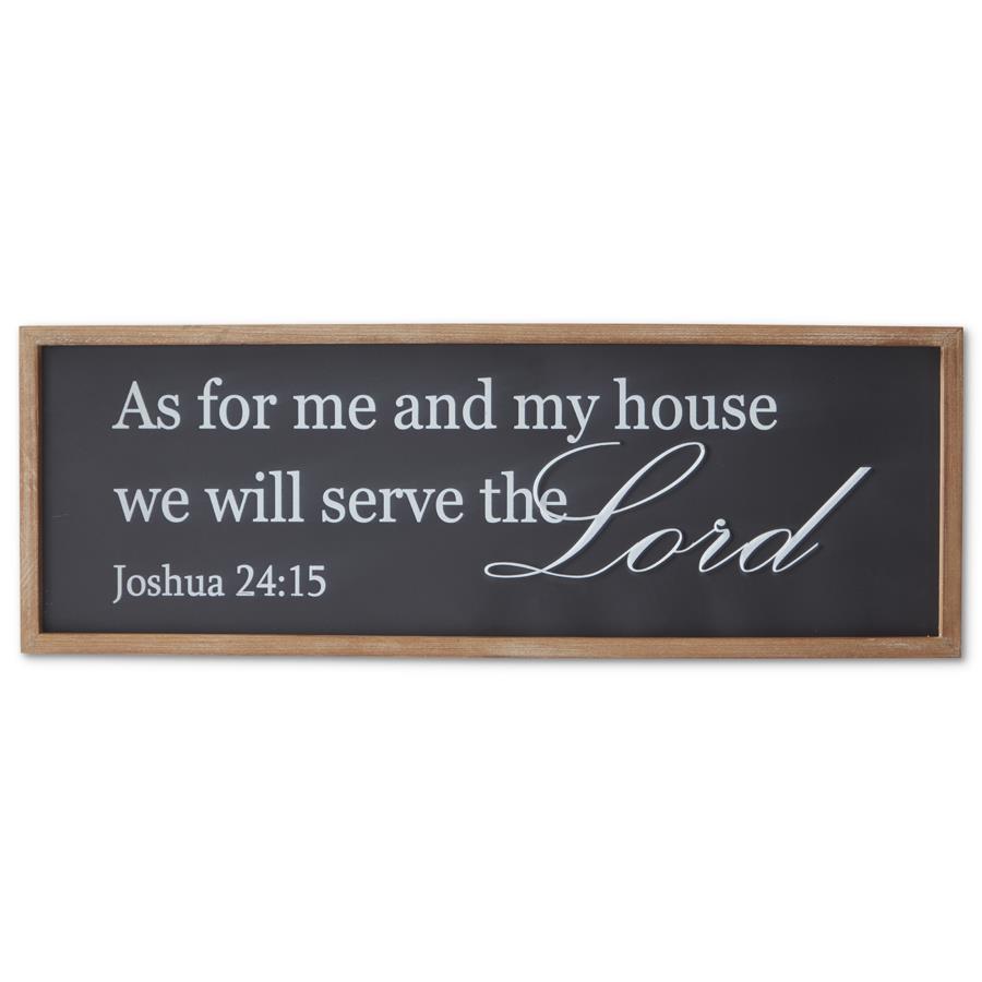 "Serve The Lord" Sign