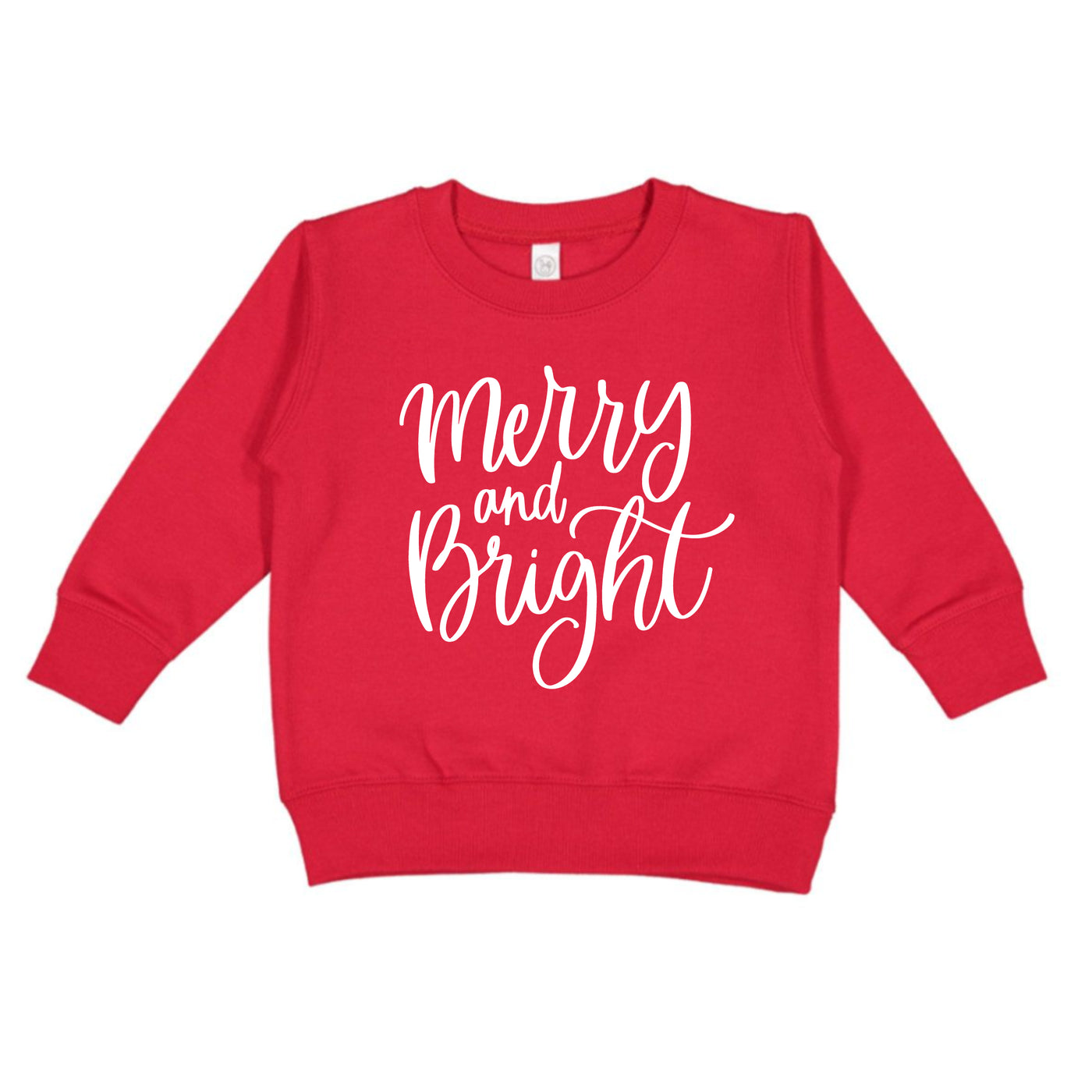 Merry & Bright Toddler Crewneck