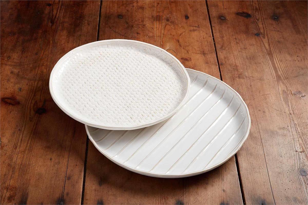 Glazed Stoneware Platters
