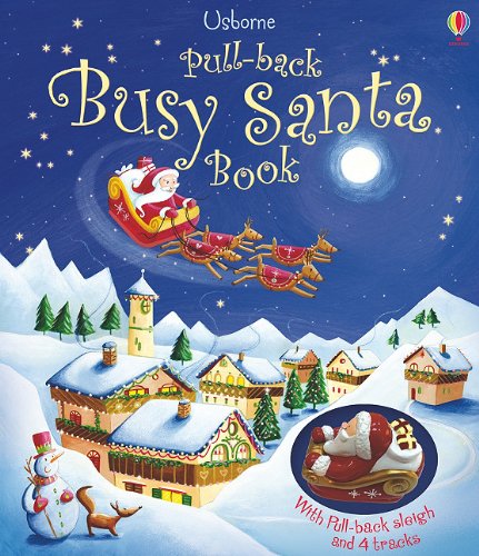 Pull-Back Busy Santa Book