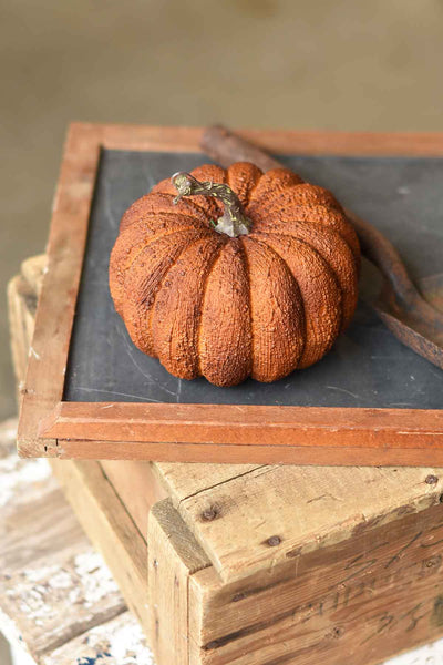 Rust Textured Pumpkins