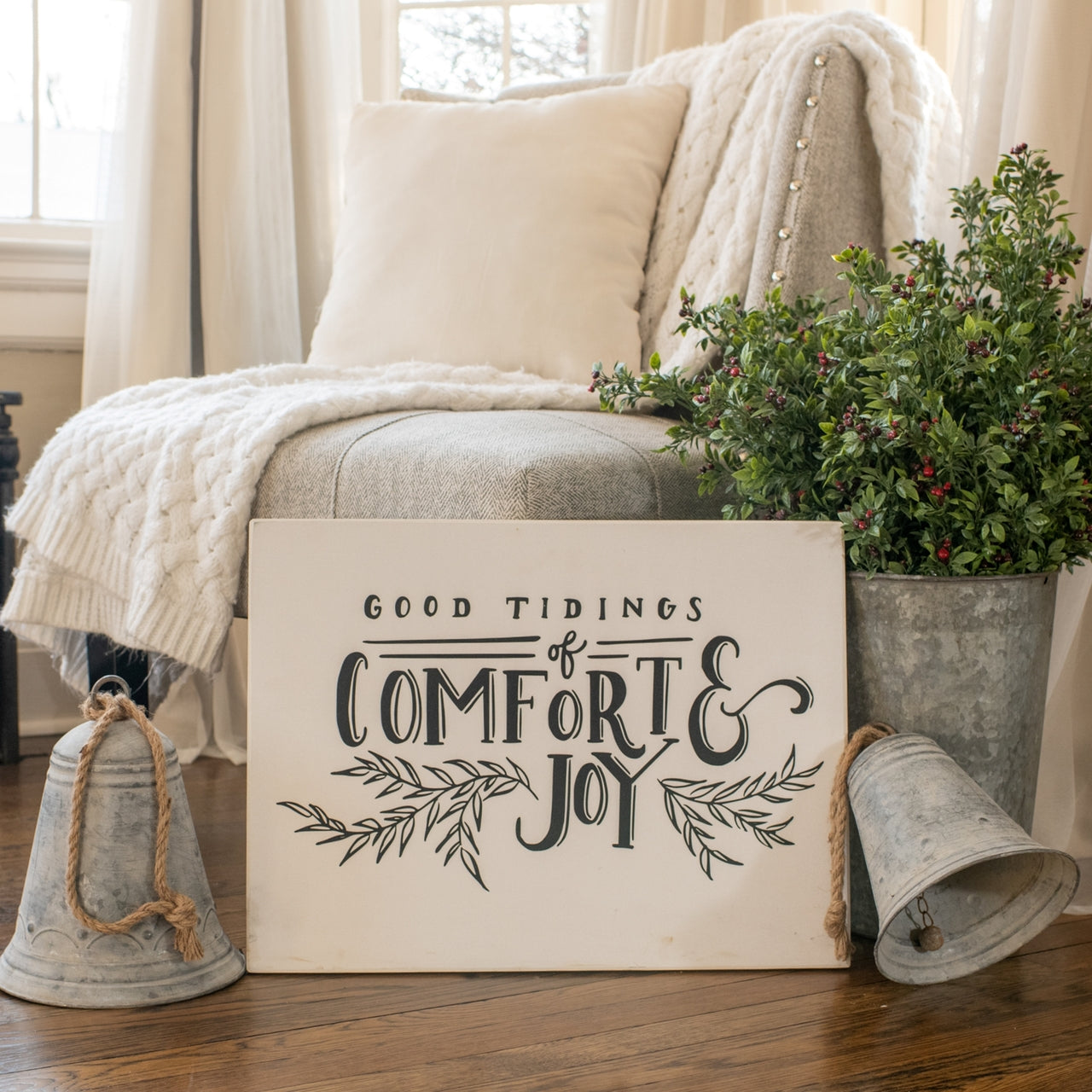 Comfort & Joy Sign