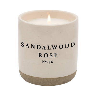 Sandalwood & Rose Soy Candle