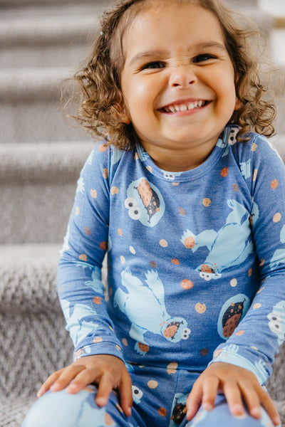 Cookie Monster Sesame Street Pajamas