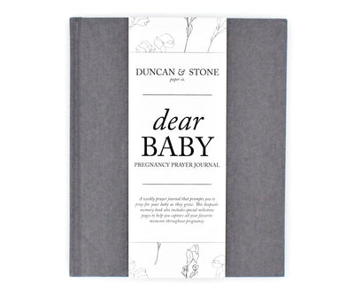 Dear Baby: A Pregnancy Prayer Journal & Memory Book For Mom