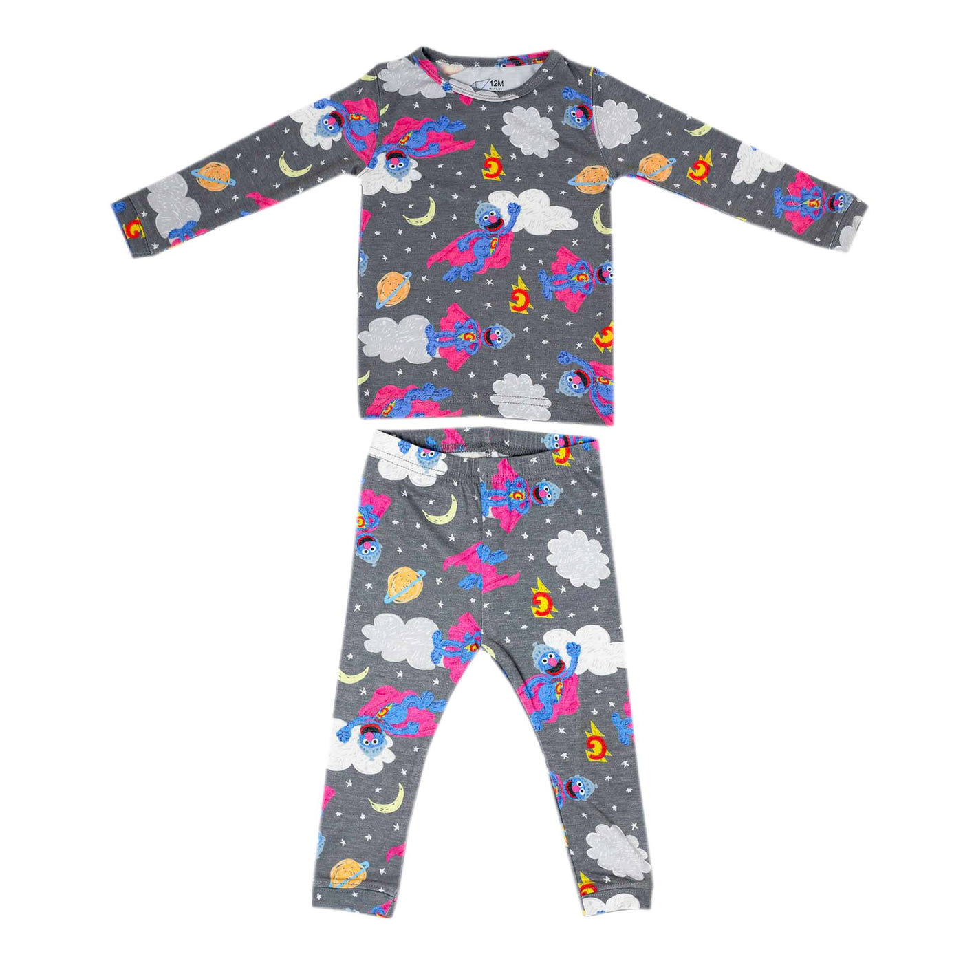 Super Grover Sesame Street Pajamas